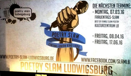 Poetry Slam Ludwigsburg, Oliver Steinhäuser, Blog, Central und Union Kino, Theater