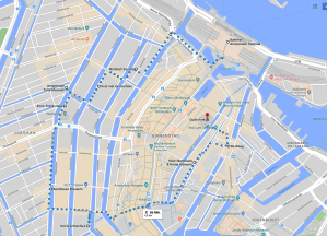 Spaziergang durch Amsterdam